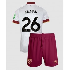 West Ham United Max Kilman #26 Tredjedraktsett Barn 2024-25 Kortermet (+ korte bukser)